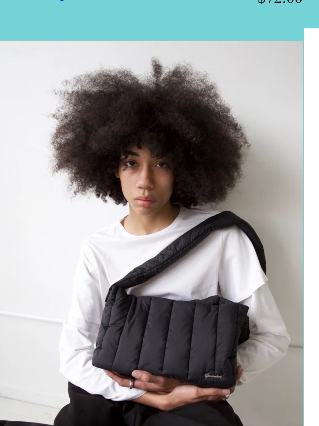 Joe’s Bag Graviet Lavender Quilted Shoulder Bag New! — image 3 of 8